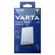 Išorinė Baterija (Powerbank) Varta Power Bank Energy 15000mAh 57977 Išorinė Baterija (Powerbank) Varta Power Bank Energy 15000mAh 57977