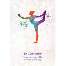 Blue Angel Yoga Wisdom Oracle Cards
