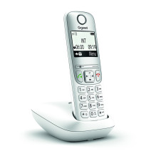 Belaidis Telefonas - Gigaset A690 14h Pokalbio Laikas 100 Kontaktų Balta