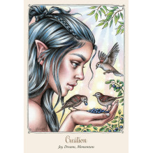 Blue Angel Feary Temple Oracle Cards