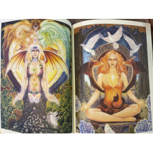 Blue Angel The Dreamers Story Tarot Journal Notebook Blue Angel The Dreamers Story Tarot Journal Notebook