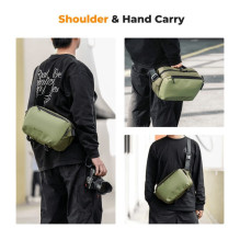 Photography bag - Kf Concept Alpha Sling Bag 10l Green Photography bag - Kf Concept Alpha Sling Bag 10l Green