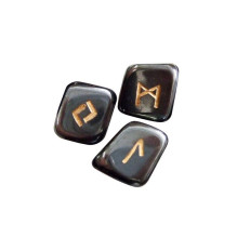 Lo Scarabeo Hematite Runos