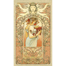 Lo Scarabeo Mucha Tarot Kortos
