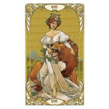 Tarot Mini Kortos Lo Scarabeo Golden Art Nouveau