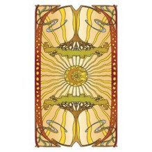 Tarot Mini Kortos Lo Scarabeo Golden Art Nouveau