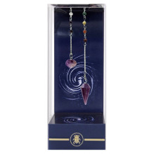 Lo Scarabeo Premium Amethyst Chakra Pendulum Švytuoklė