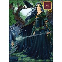 Blue Angel Pocket Dreams Of Gaia Taro Kortos