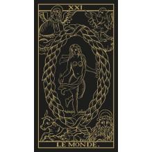 Lo Scarabeo Marseille Tarot Cards Gold and Black Sp. Edition Lo Scarabeo Marseille Tarot Cards Gold and Black Sp. Edition