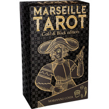 Lo Scarabeo Marseille Tarot Cards Gold and Black Sp. Edition Lo Scarabeo Marseille Tarot Cards Gold and Black Sp. Edition