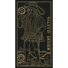Lo Scarabeo Marseille Tarot Cards Gold and Black Sp. Edition Lo Scarabeo Marseille Tarot Cards Gold and Black Sp. Edition