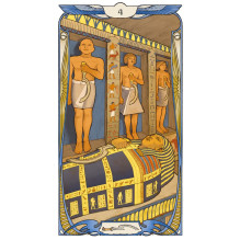 Lo Scarabeo Egyptian Art Nouveau Tarot Kortos