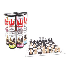 Chess World Roll Cylinder Chess Set L Size Star Chess World Roll Cylinder Chess Set L Size Star