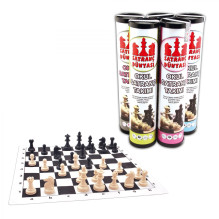 Chess World Roll Cylinder Šachmatų Rinkinys L Dydis Star