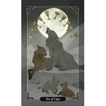 Llewellyn Dark Wood Tarot Mini Cards