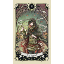 Llewellyn Mystical Manga Tarot Mini Kortos