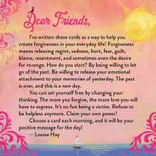 Hay House Louise Hay Affirmations For Forgiveness Cards Hay House Louise Hay Affirmations For Forgiveness Cards