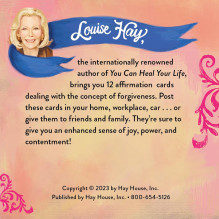 Hay House Louise Hay Affirmations For Forgiveness Cards Hay House Louise Hay Affirmations For Forgiveness Cards