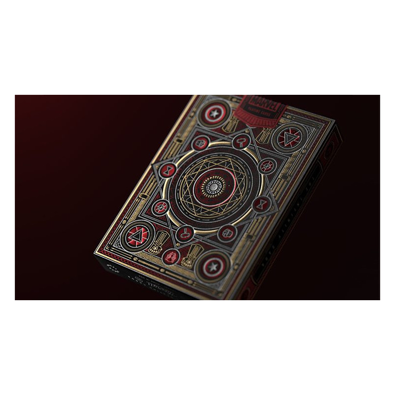 Avengers Red Edition The Infinity Saga Theory11 Playing Cards