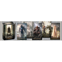 Lo Scarabeo Runic Tarot Kit Kortos Ir Knyga