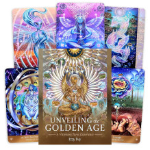 Blue Angel Unveiling The Golden Age: A Visionary Tarot Kortos
