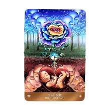 Blue Angel Unveiling The Golden Age: A Visionary Tarot Kortos