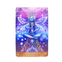 Blue Angel Unveiling The Golden Age: A Visionary Tarot Kortos