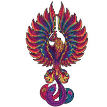 Fantasy Puzzles Fenix Wooden Puzzle M Size (130 pieces)
