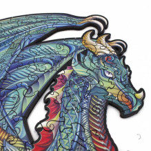 Fantasy Puzzles Dragon Wooden Puzzle XL Size (870 pieces) Fantasy Puzzles Dragon Wooden Puzzle XL Size (870 pieces)