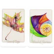 Schiffer Publishing Tarot Leaves Taro Kortos