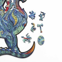 Fantasy Puzzles Dragon Wooden Puzzle XL Size (870 pieces) Fantasy Puzzles Dragon Wooden Puzzle XL Size (870 pieces)