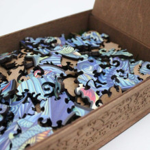 Fantasy Puzzles Dragon Dėlionė Iš Medžio XL Dydis (870 detalių)