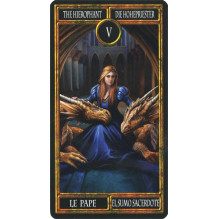 Fournier Anne Stokes Dragon Tarot Cards