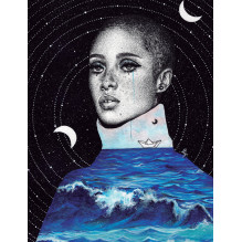 Blue Angel Soul Mirror Notebook
