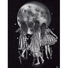 Blue Angel Soul Mirror Notebook