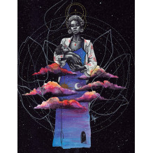 Blue Angel Soul Mirror Notebook