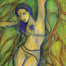 Blue Angel Wisdom Of Gaia Book