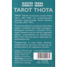AGM Aleister Crowley Thoth Standard Taro Kortos Lenkų Kalba