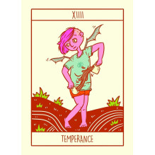 Rockpool Squid Cake Marseille Tarot Cards