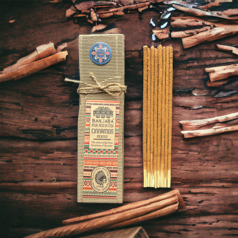 Banjara Ritual Resin On Stick Cinnamon Smilkalai