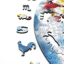Fantasy Puzzles Pisces (Zodiac Signs) Wooden Puzzle (200 pieces) Fantasy Puzzles Pisces (Zodiac Signs) Wooden Puzzle (200 pieces)