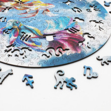 Fantasy Puzzles Žuvys (Zodiakai) Dėlionė Iš Medžio (200 detalių) Fantasy Puzzles Žuvys (Zodiakai) Dėlionė Iš Medžio (200 detalių)
