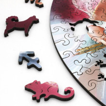 Fantasy Puzzles Virgo (Zodiac) Wooden Puzzle (200 pieces)