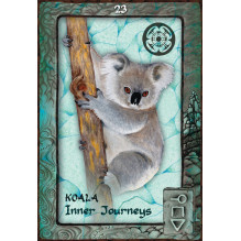 Blue Angel Animal Dreaming Oracle Kortos