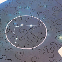 Fantasy Puzzles Aquarius (Zodiacs) Wooden Puzzle (200 pieces) Fantasy Puzzles Aquarius (Zodiacs) Wooden Puzzle (200 pieces)