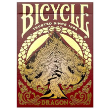 Bicycle Dragon Playing Cards (Red)