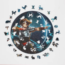 Fantasy Puzzles Sagittarius (Zodiac) Wooden Puzzle (200 pieces) Fantasy Puzzles Sagittarius (Zodiac) Wooden Puzzle (200 pieces)