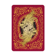 Bicycle Dragon Playing Cards (Red)