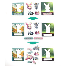 Fantasy Puzzles Educational Wooden Puzzle (Animal Collection No. 1) (LT)