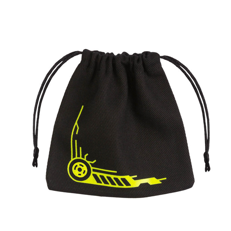 Galactic Dice Bag Black And Yellow